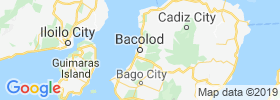 Bacolod City map